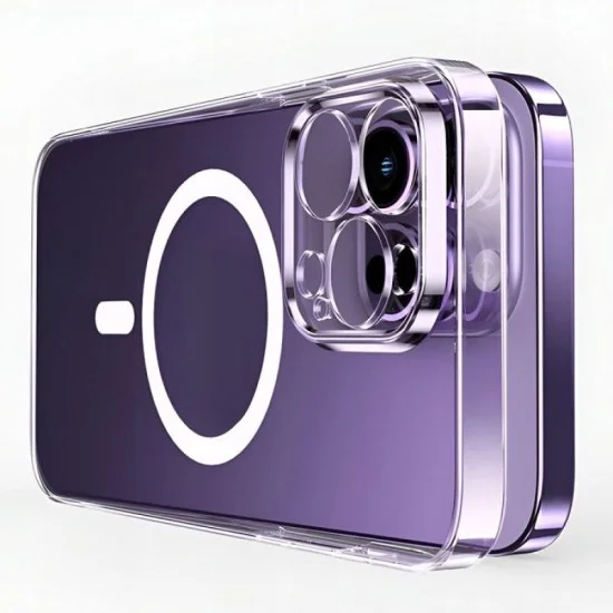 Cover Iphone 15 Pro Max Magnetic Lucent Series Baseus - Clear